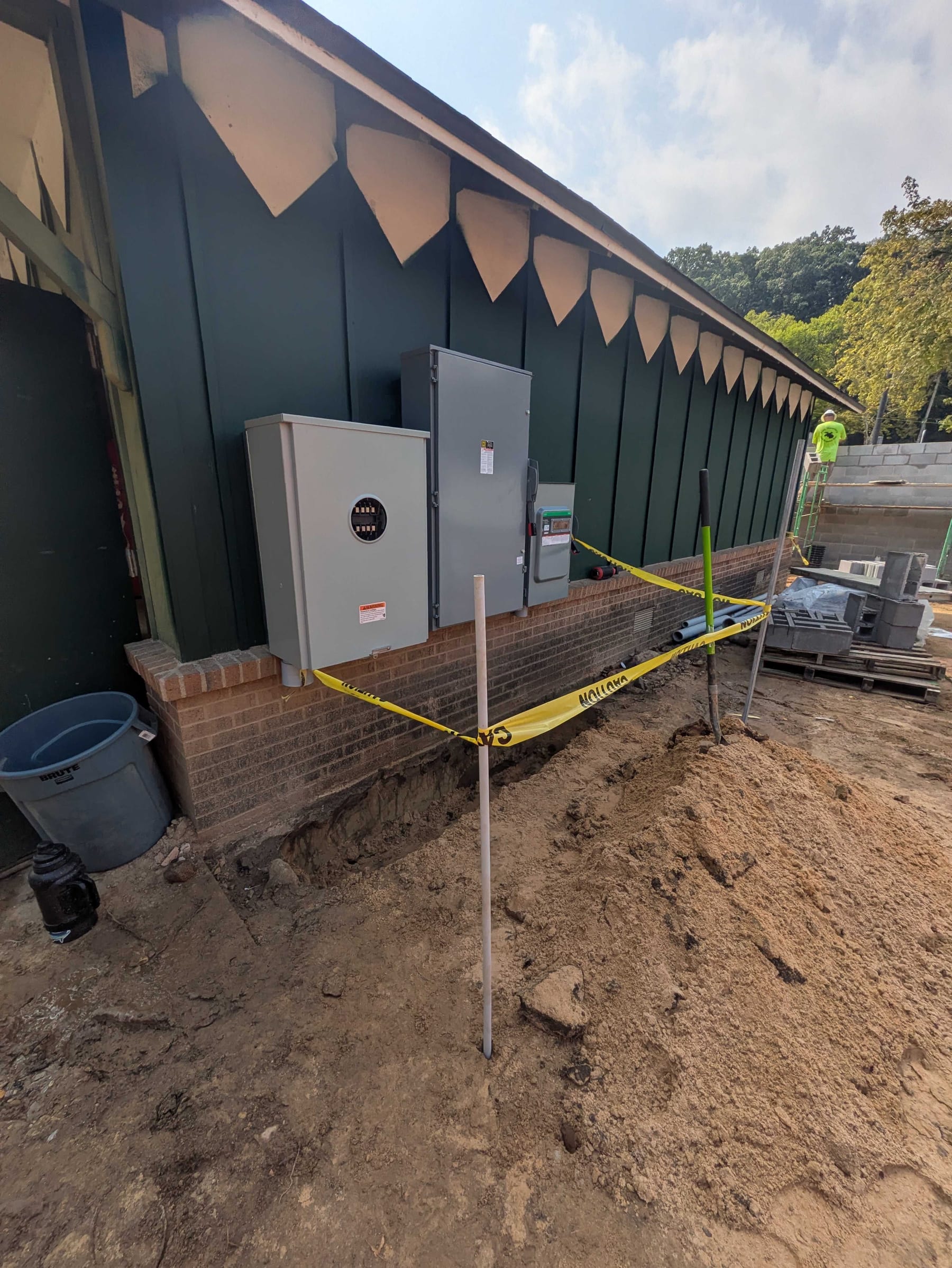 New electrical service at Sullivan Field, Grand Rapids, MI